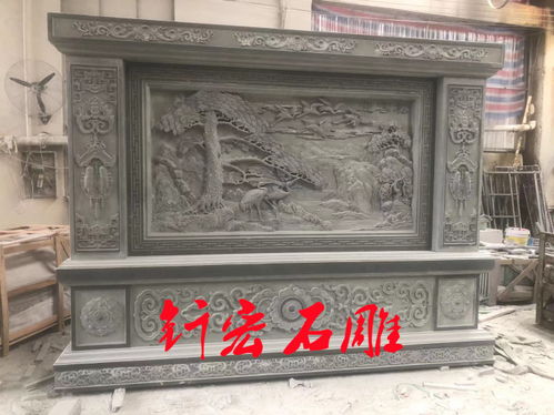 花崗巖石雕照壁影壁墻 定制、批發(fā)與惠安釬宏石雕工藝的卓越之選